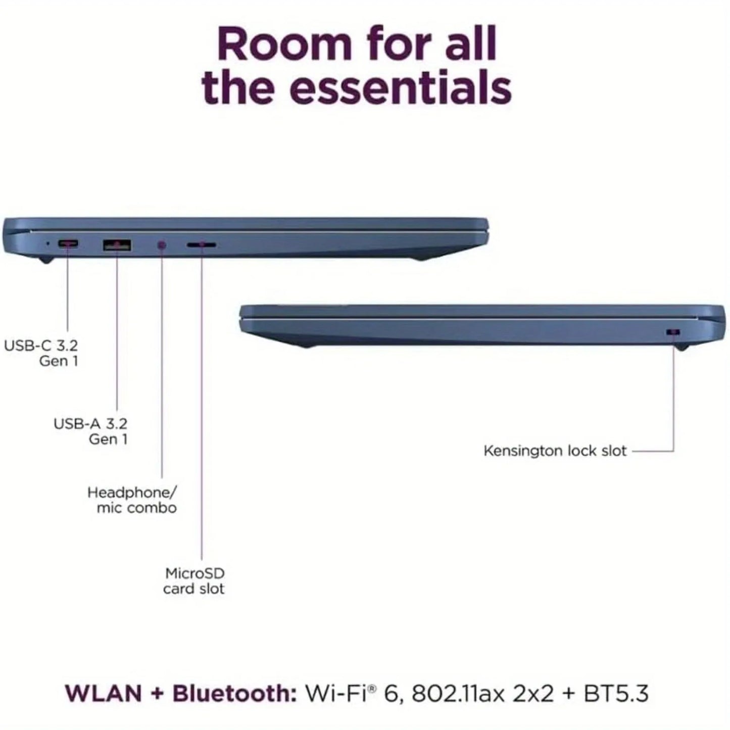 Lenovo IdeaPad Slim 3 Chromebook MediaTek Kompanio 520, 4GB RAM