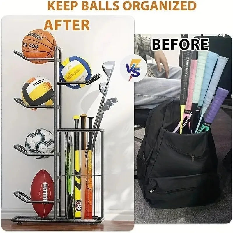 High Concerned Multi Layer Floor Storage Rack For Toy Organization