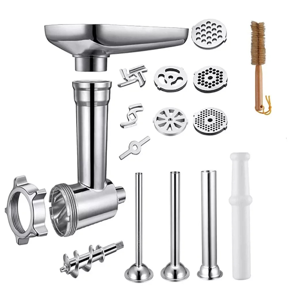 Meat And Poultry Tools Stainless Steel Grinder Attachment KitchenAid