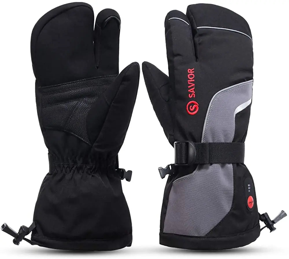 Savior Heat Heated Mittens With Rechargeable Battery For Outdoors
