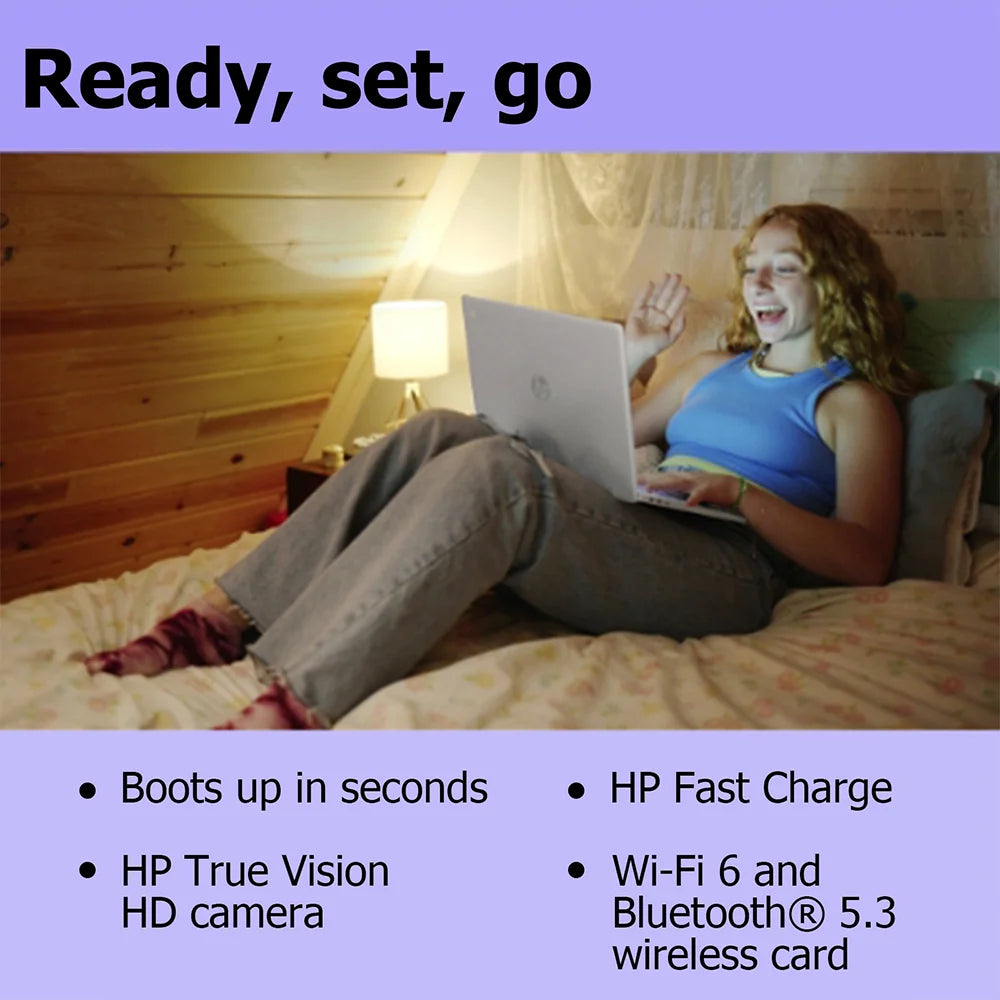 HP Chromebook Laptop With Intel N200 8GB RAM 320GB Storage