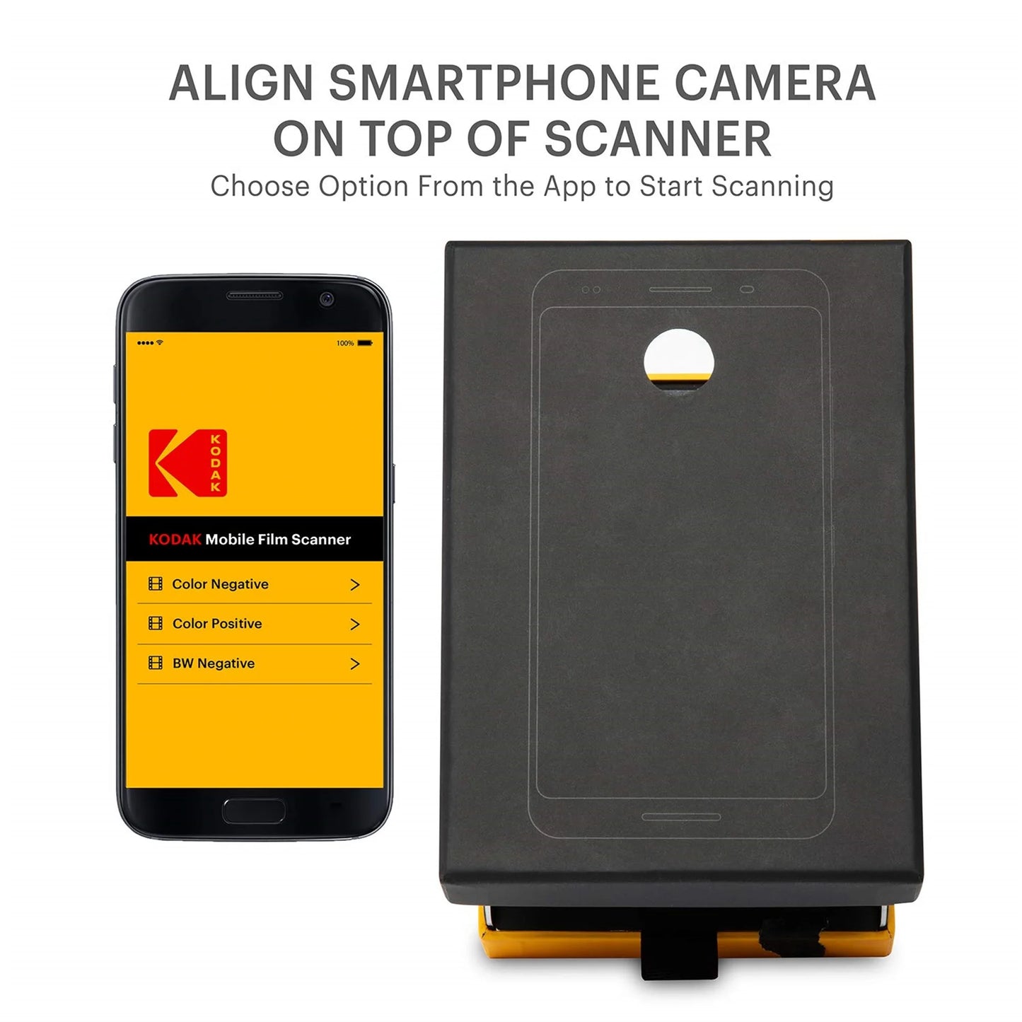 Kodak Mobile Film Scanner For Smartphone Slides And 35mm