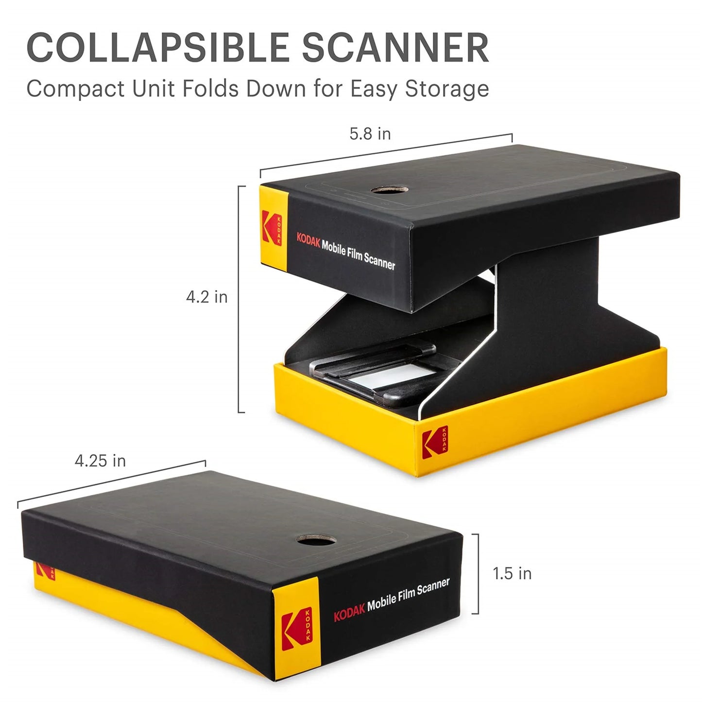 Kodak Mobile Film Scanner For Smartphone Slides And 35mm