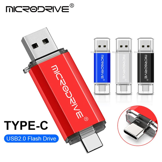 MicroDrive USB C Flash Drive OTG For Android Smartphones