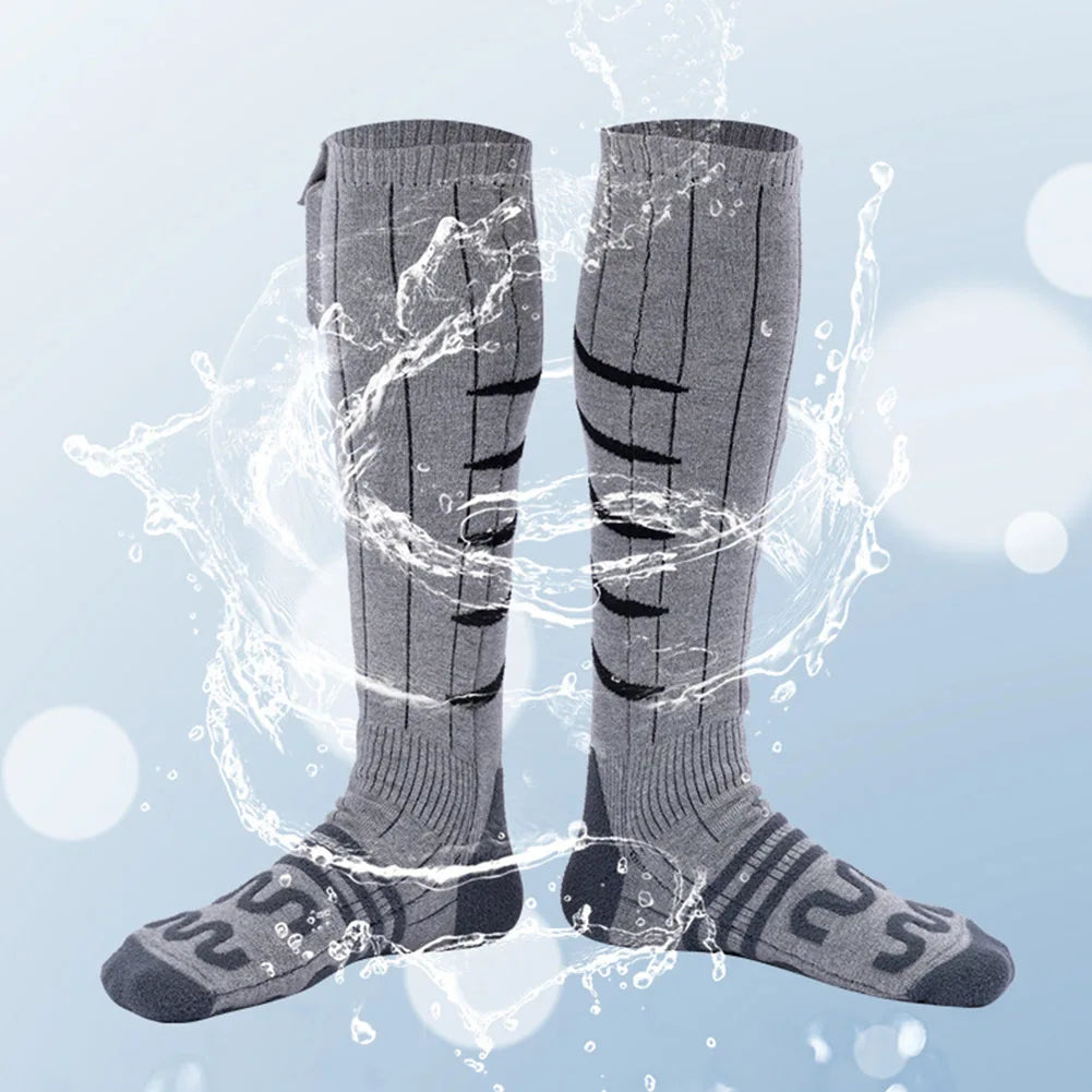 APWIKOGERH Electric Heating Socks for Winter Warmth
