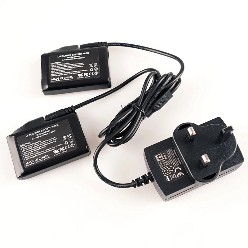 Snow Deer 7.4V 2200mAh Rechargeable Battery Pack for Heated Gear