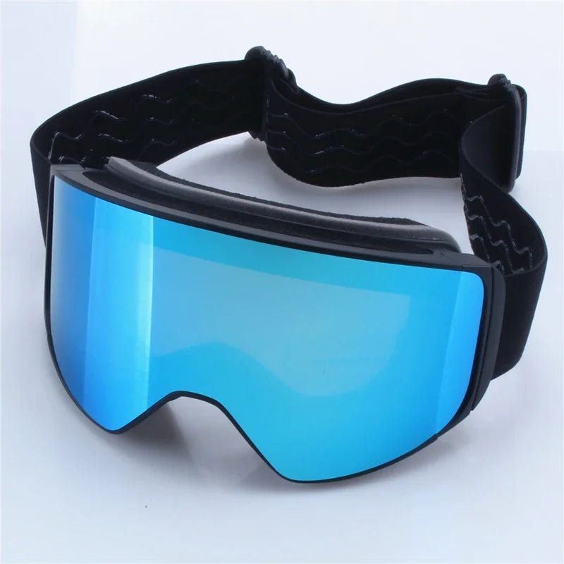 Frame Magnetic Lens Snow Goggles Ultraviolet Protection for Skiing