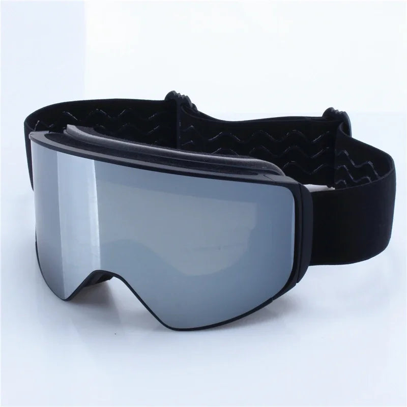 Frame Magnetic Lens Snow Goggles Ultraviolet Protection for Skiing