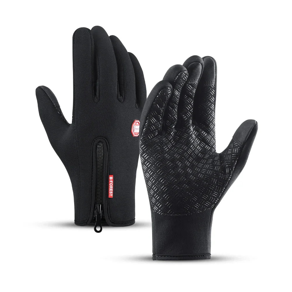Kyncilor Winter Windproof Touchscreen Cycling Gloves For Men Women