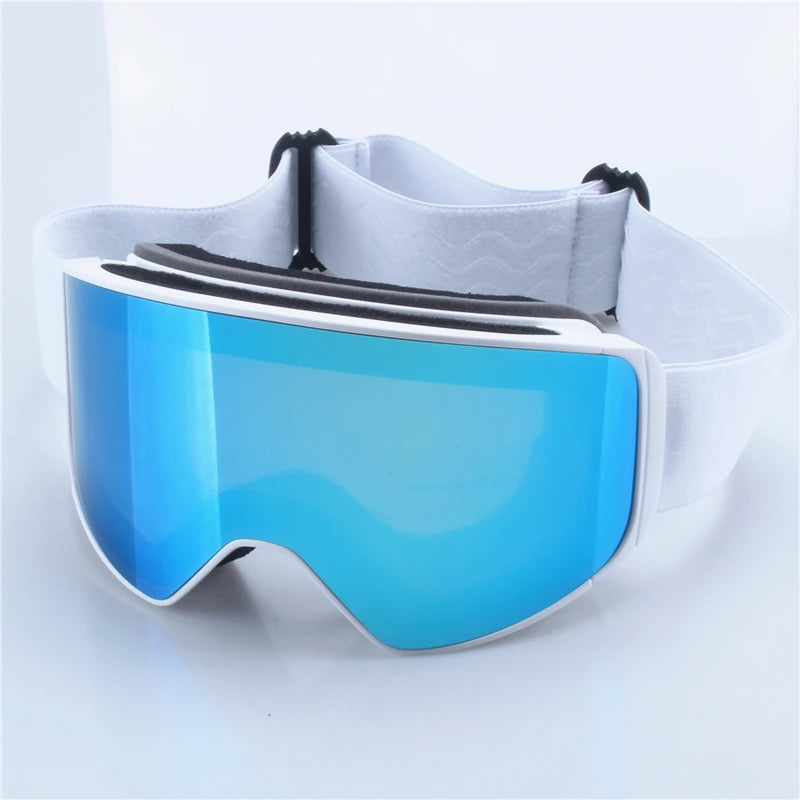 Frame Magnetic Lens Snow Goggles Ultraviolet Protection for Skiing