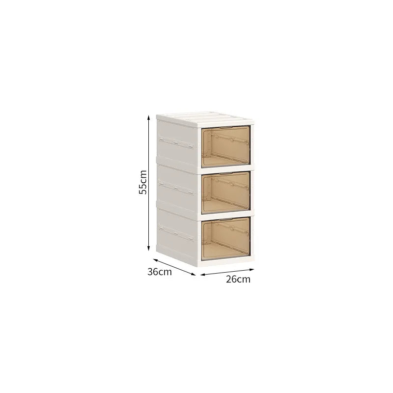 Choice Foldable Transparent Shoe Box with Large Capacity