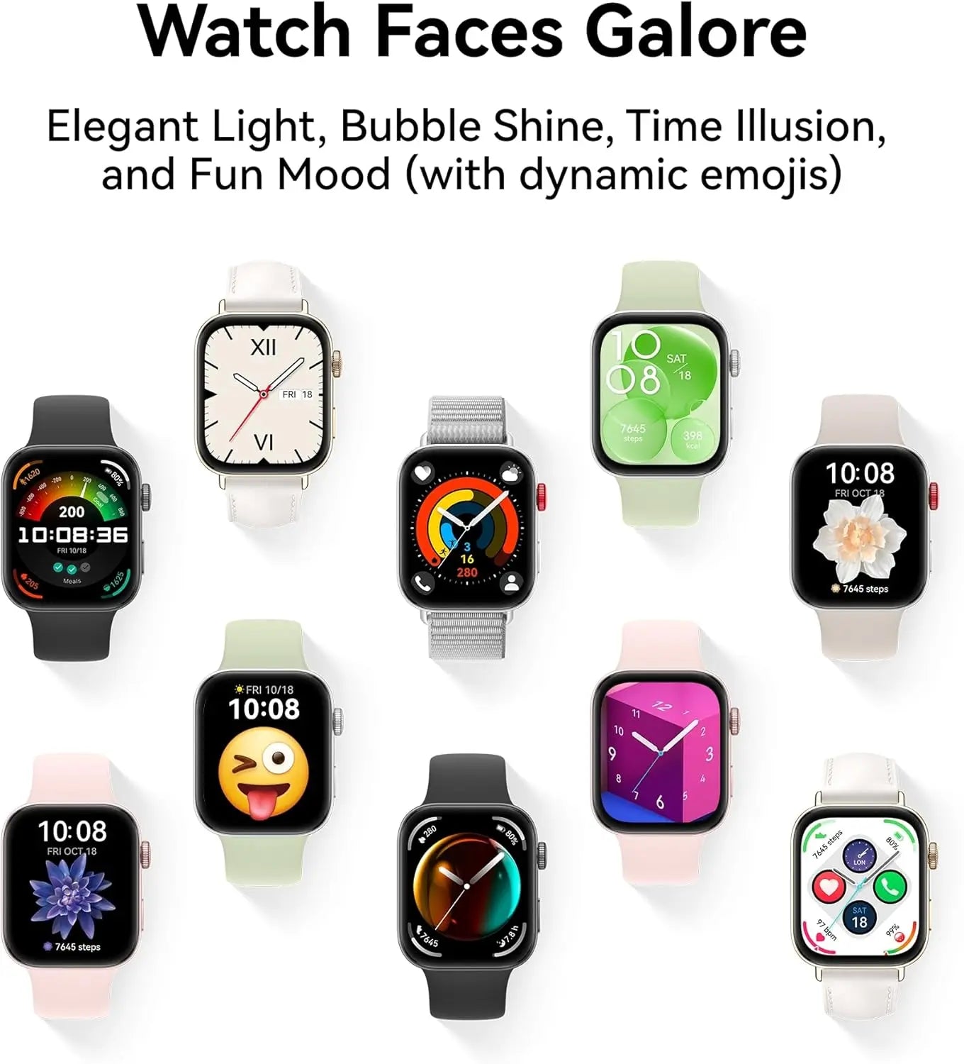 Huawei Watch Fit 3 AMOLED Smartwatch Health Tracking