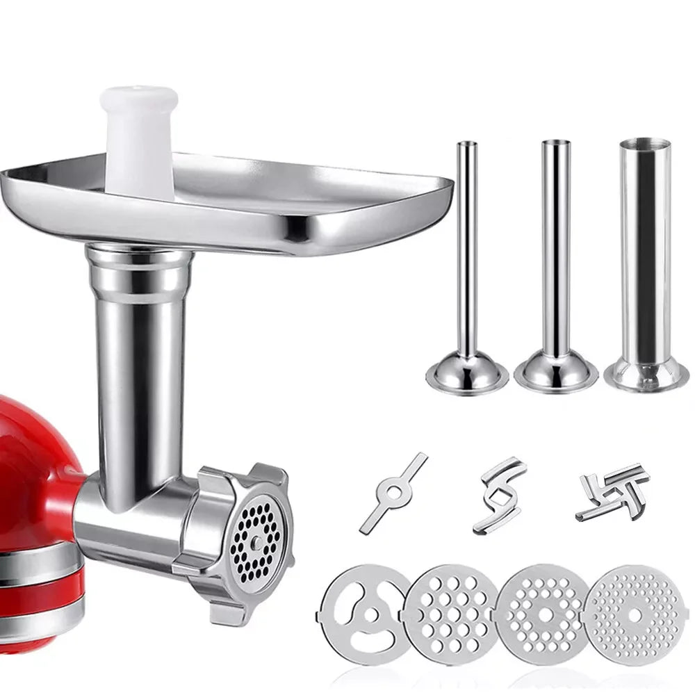 Meat And Poultry Tools Stainless Steel Grinder Attachment KitchenAid