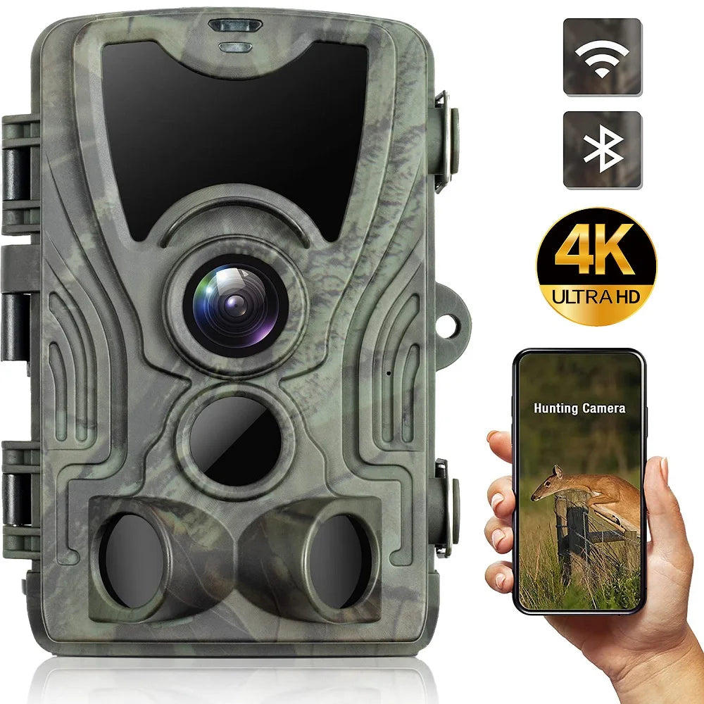 Suntekcam Trail Camera 4K 2.7K Night Vision Infrared IP65