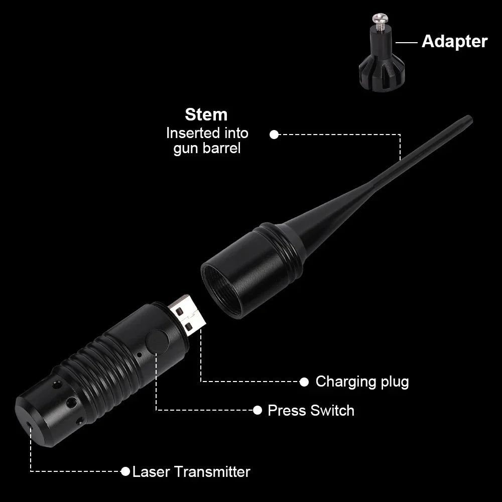 Hign-concerned Tactical Laser Collimator Sight Kit for Rifle and Pistol
