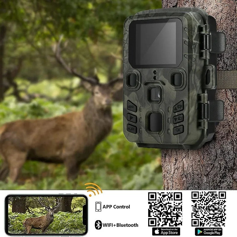 Suntekcam Trail Camera 4K 2.7K Night Vision Infrared IP65