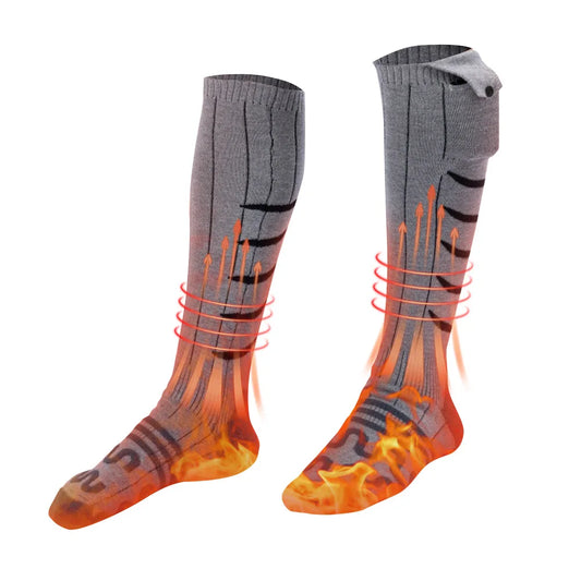 APWIKOGERH Electric Heating Socks for Winter Warmth