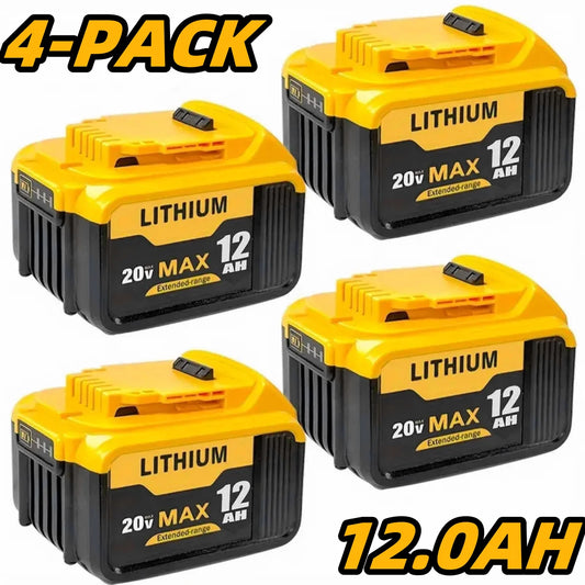 BlawhiHign 20V 12Ah Replacement Battery For Dewalt Tools