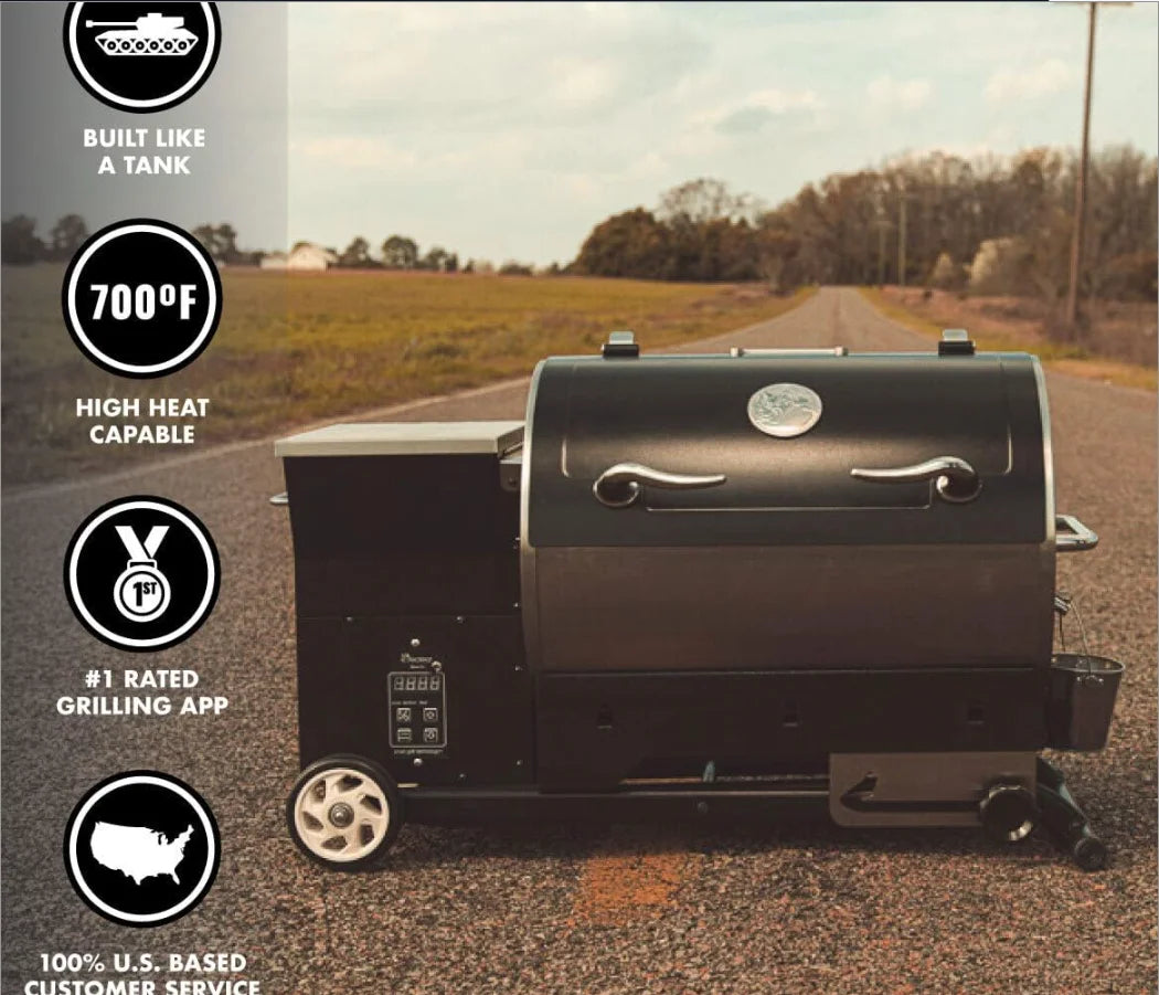 Feature Electric Portable Wood Pellet Grill And Smoker