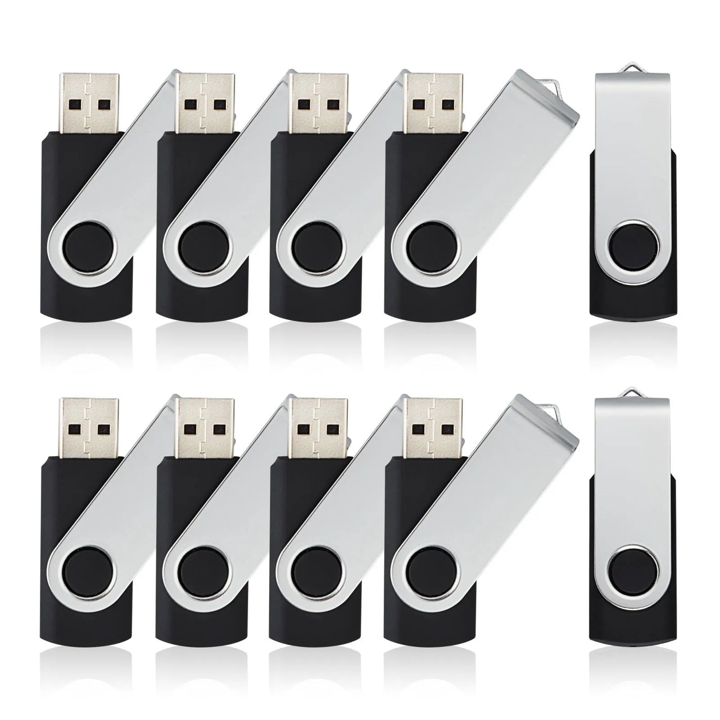 KOOTION 10PCS U305 Flash Drive USB Pen Drives 32GB 16GB 8GB 1GB Cle USB Memory Stick High Speed U Disk Pendrive