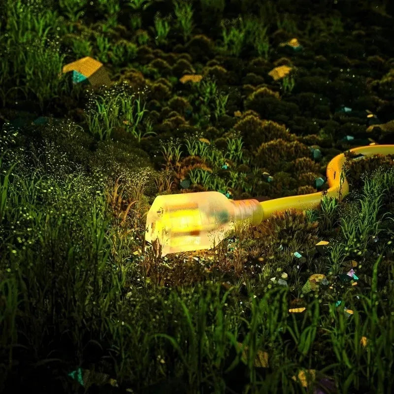 Furniture.100 ft 12/3 Gauge Heavy Duty Outdoor Extension Cord Waterproof with Lighted, Flexible Cold Weather 3 Prong Electric so