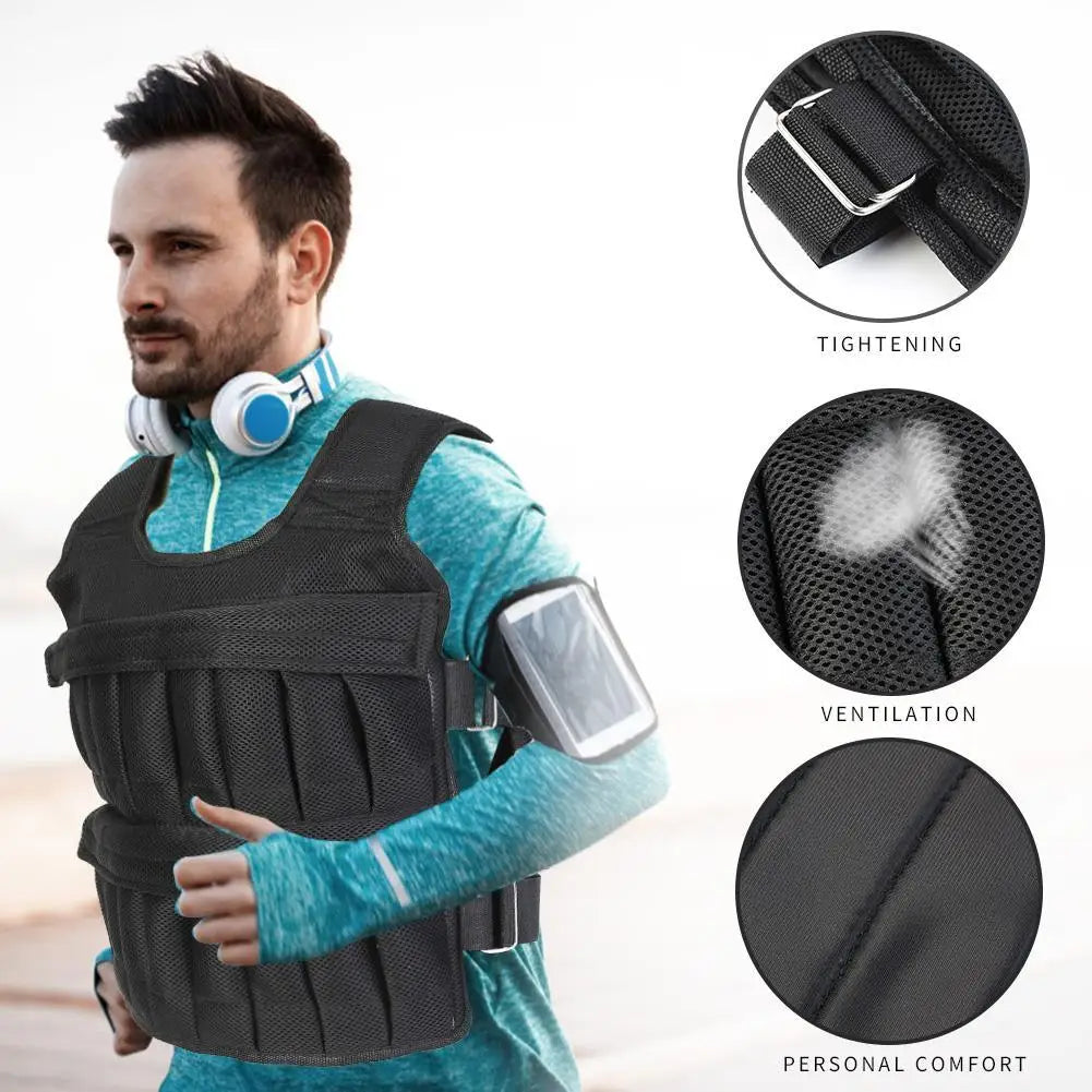 Shunmaii Adjustable Weight Vest For Boxing Training