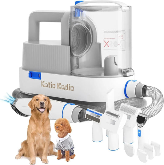 AUKYGGUSHign-concerned 5in1 Dog Grooming Kit With Low Noise Vacuum