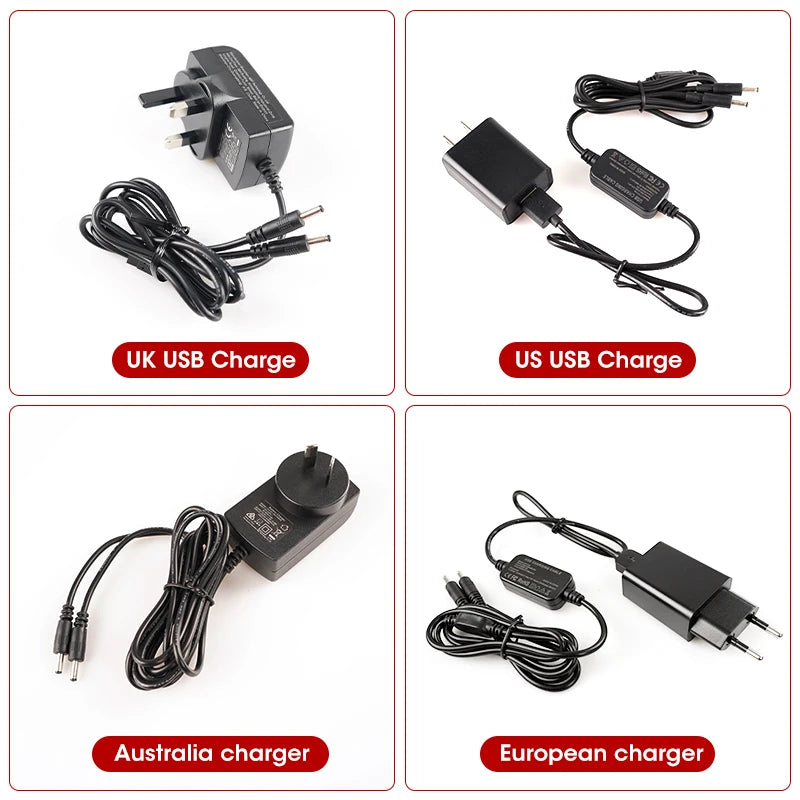 Snow Deer Rechargeable Battery Charger For Heated Gear 7.4V 2200mAh