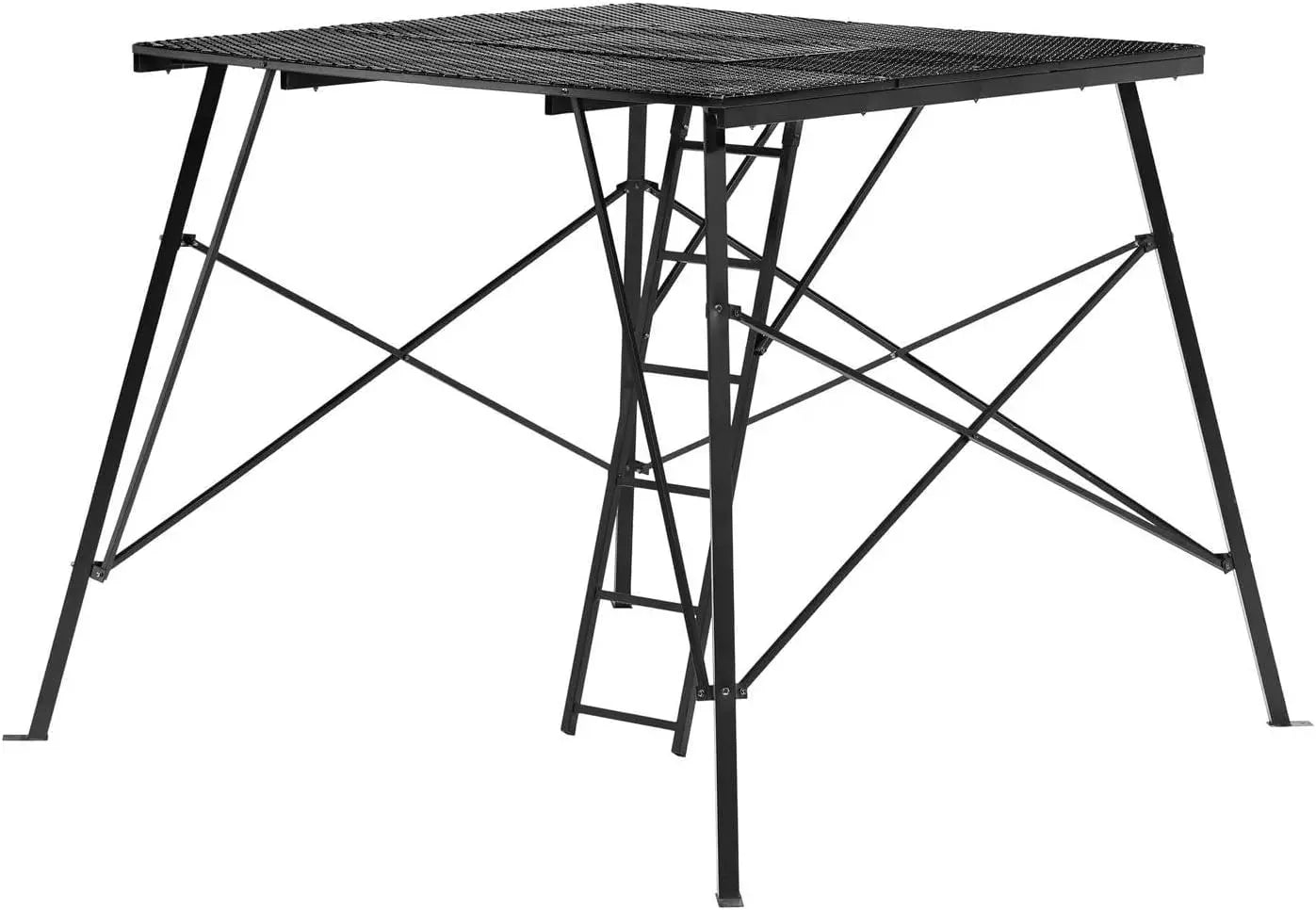 Powder-Coated Steel Ground Blind Platform Universal Outdoor Hunting