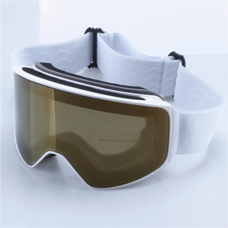 Frame Magnetic Lens Snow Goggles Ultraviolet Protection for Skiing
