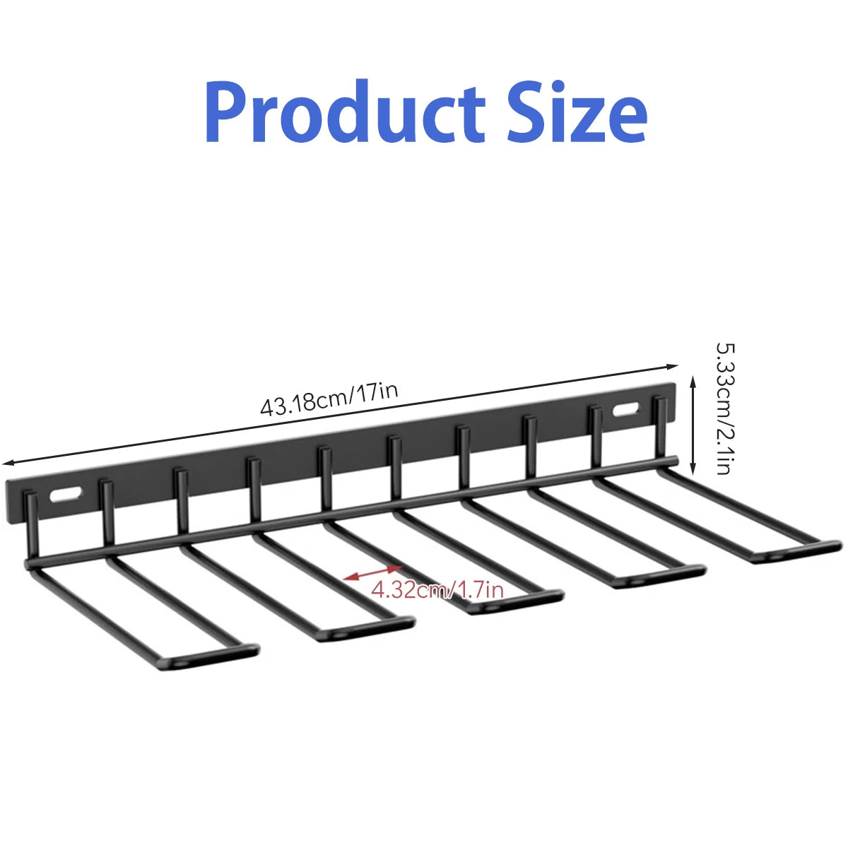 Willstar Power Tool Rack Wall Mount Drill Organizer for Tools