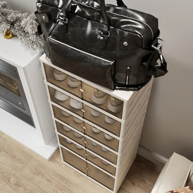 Choice Foldable Transparent Shoe Box with Large Capacity