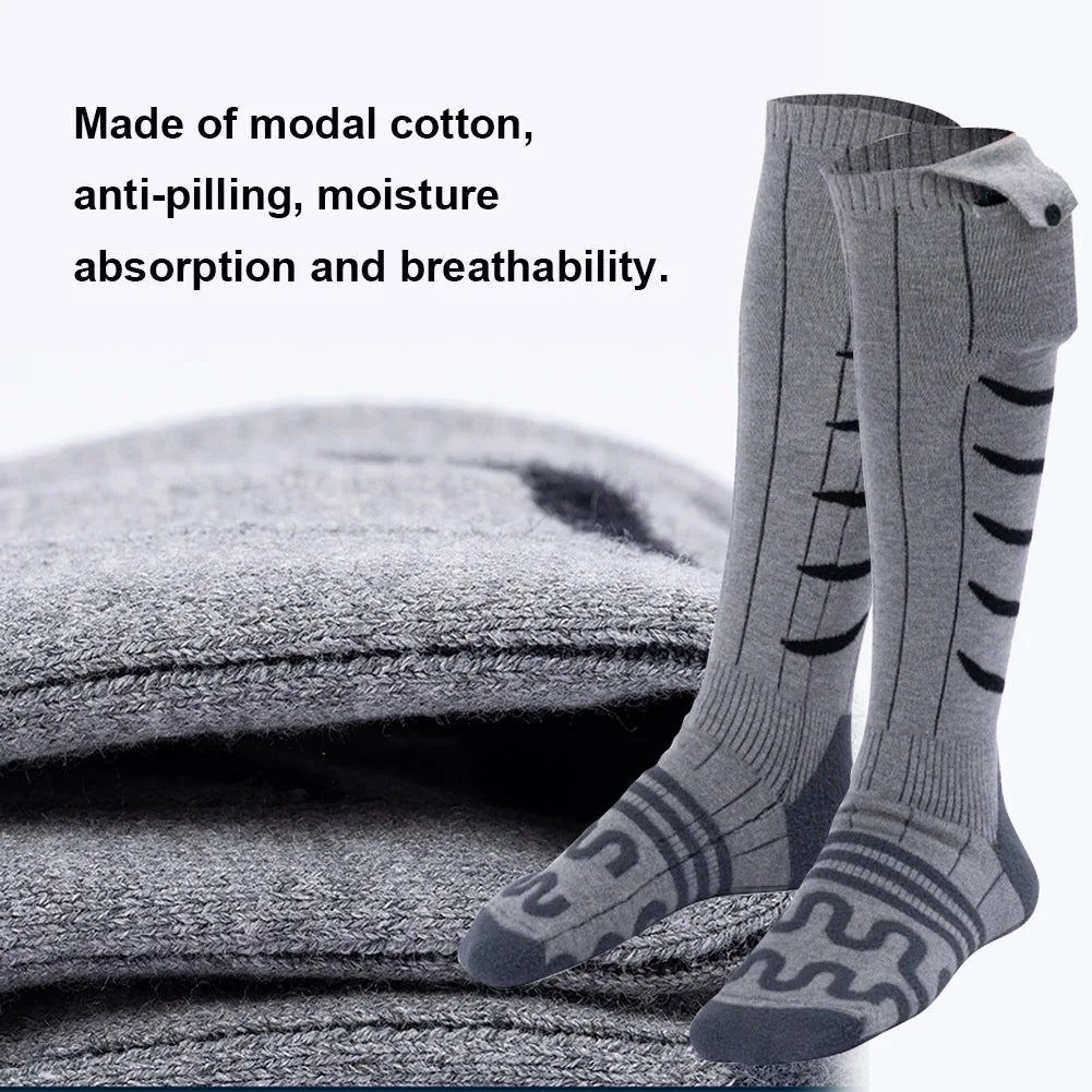 APWIKOGERH Electric Heating Socks for Winter Warmth