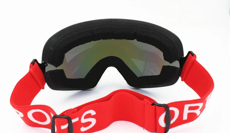 RBworld UV400 Anti-Fog Ski Goggles For Men And Women
