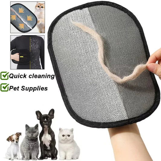 Hign-concerned Pet Hair Remover Mitts Portable Washable