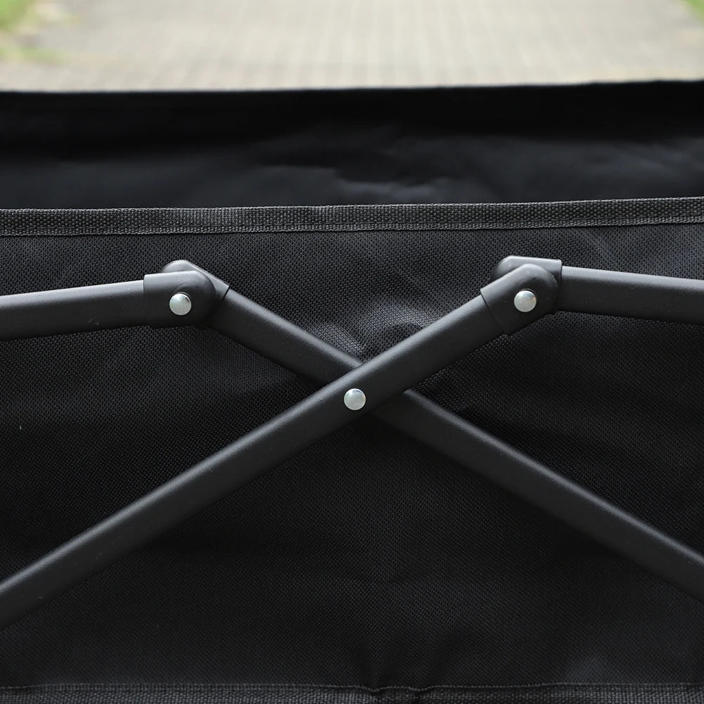 Collapsible Wagon Cart Large Capacity Heavy Duty Foldable Wagon Garden Utility Cart for Outdoor Camping Garden Sports Beach