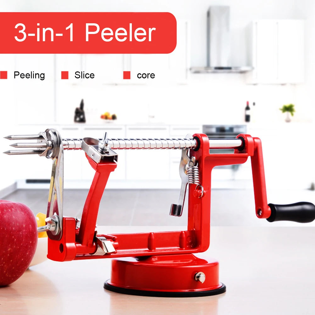 Shunmaii 3 In 1 Fruit Peeler Slicing Machine Stainless Steel