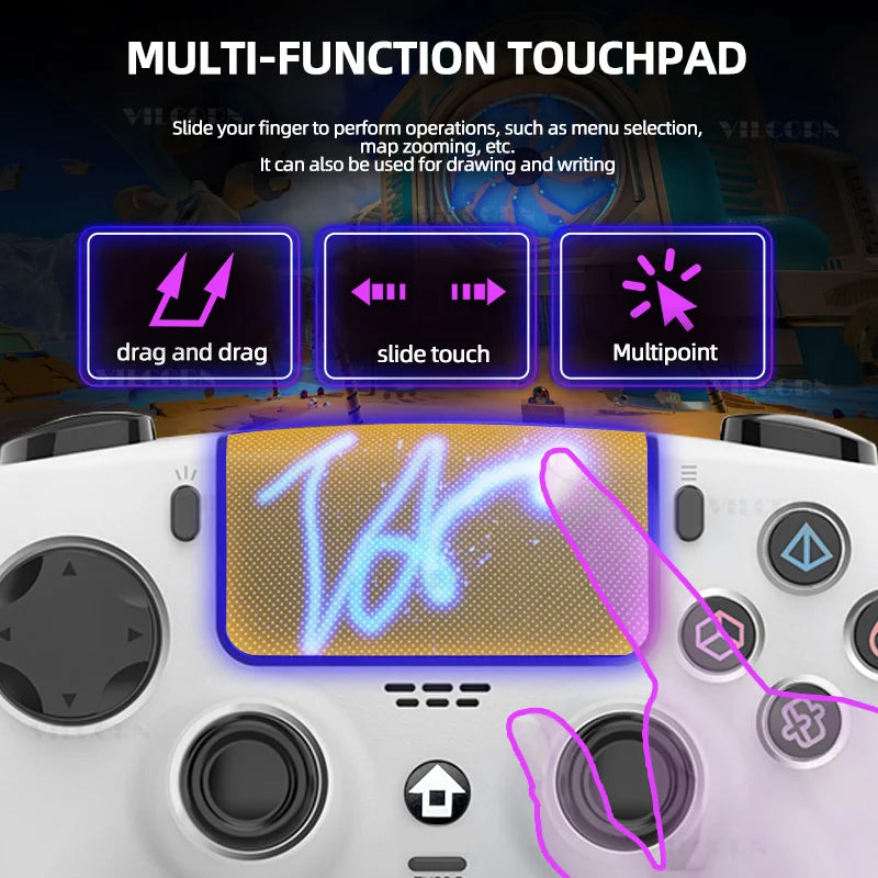 VILCORN Wireless PS5 Gamepad With Turbo Macro Keys
