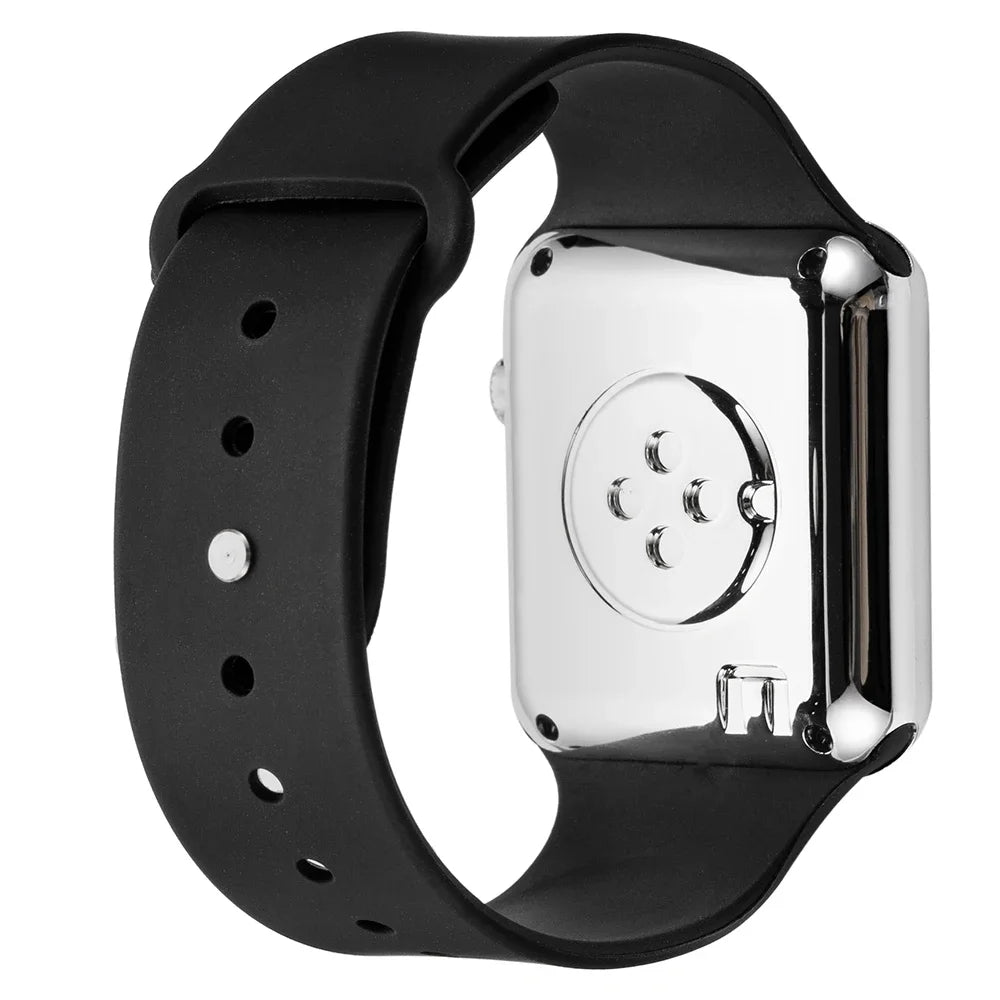 JBAIL Digital Watches Square LED Sports Silicone Strap