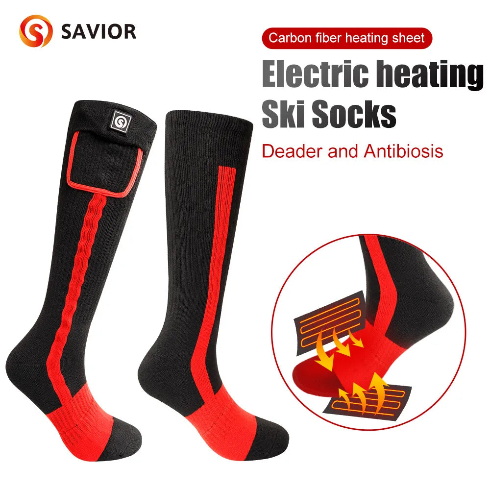 Snow Deer Heated Socks Rechargeable 2200mAh Battery