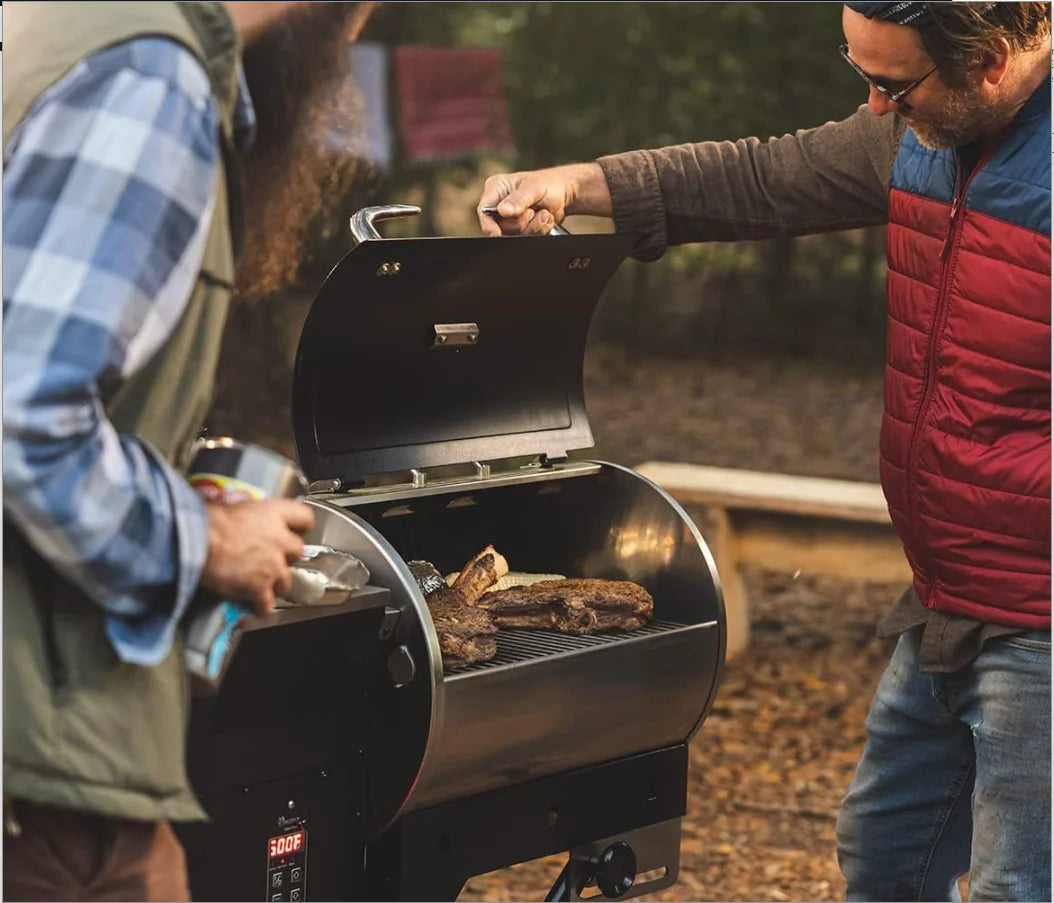 Feature Electric Portable Wood Pellet Grill And Smoker