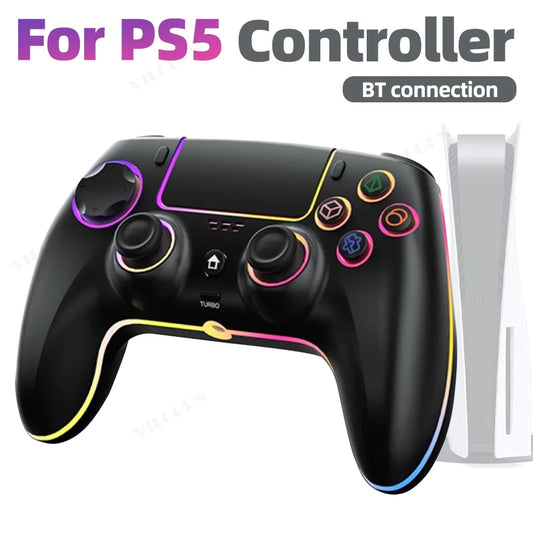 VILCORN RGB Wireless PS5 Gamepad With Turbo Macro Keys