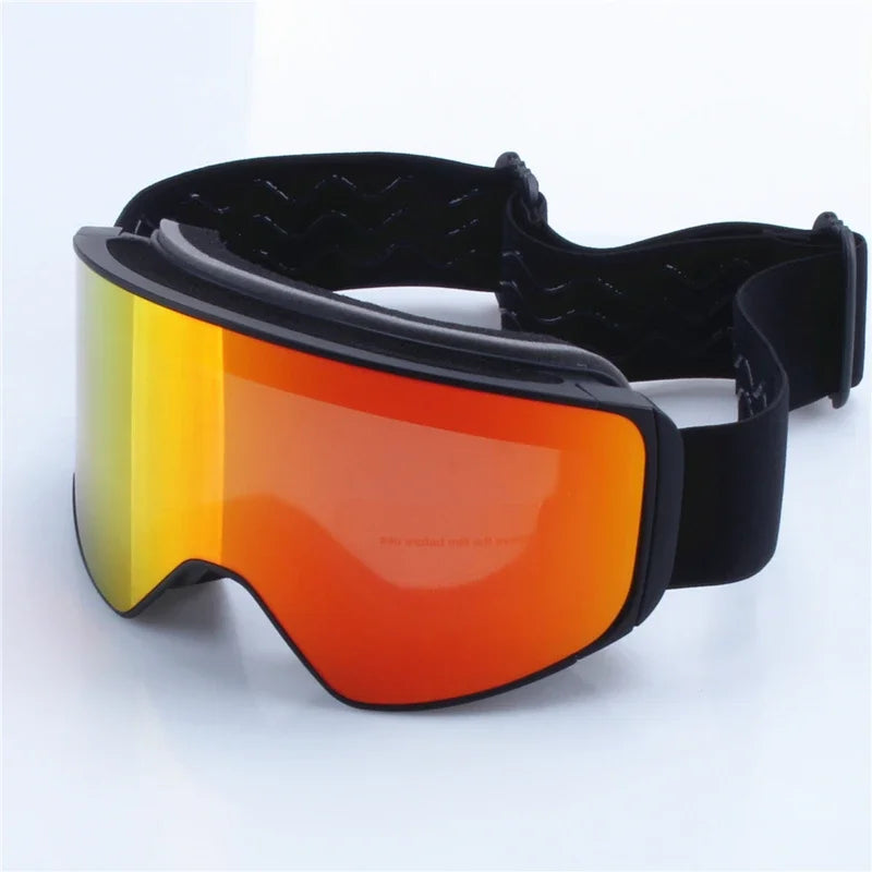 Frame Magnetic Lens Snow Goggles Ultraviolet Protection for Skiing
